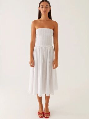 knee length dresses for ladies Patsie Strapless Mini Dress main image 1